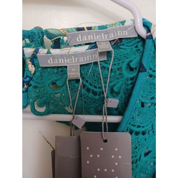 Daniel Rainn Top Sleeveless Color Multi Size 3X - Picture 2 of 3